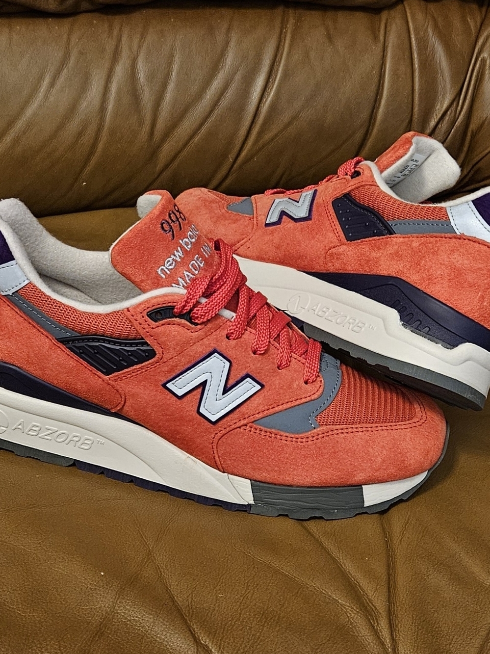 Men's New Balance 998 Connoisseur Summer Pack USA Multicolor Sz 10.5